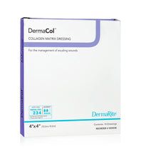 Load image into Gallery viewer, DermaCol Collagen Matrix Wound Dressing 4&quot; x4&quot;
