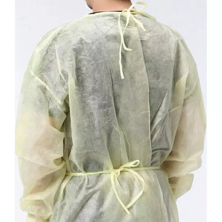 The Airpro ISO Gown from Maff Medical is made with Elastic Cuffs, Latex-Free, Non-Woven, and is Fluid Resistant. Ideal for Dental, Medical, and Hospital, Industries, Our gowns are made for one size to fit all.